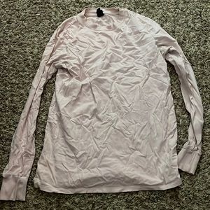Light pink long sleeve